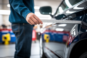 voiture-profil-lateral-personne-ruban-mesure