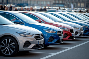 voitures-modernes-vtc-rangee-profil