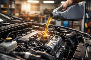 moteur-voiture-huile-mains-garage