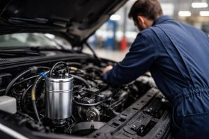mecanicien-inspectant-moteur-filtre-gasoil